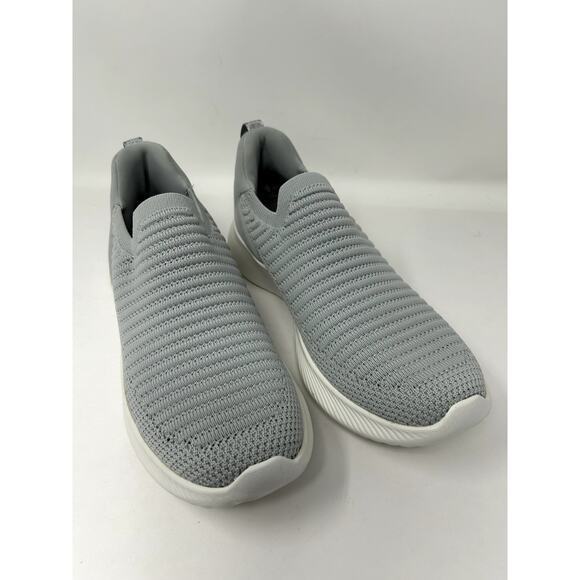 Naturalizer Womens Elite Comfortable Slip On Knit Sneaker Grey Fabric 8 Wide - Picture 1 of 8